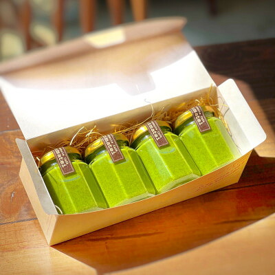【ふるさと納税】かぶせ茶みるくジャム 150g×4個【1545980】|三重県