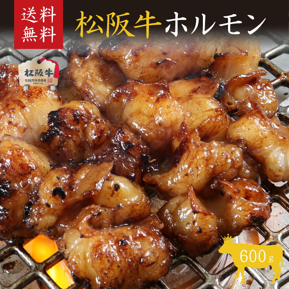 【ふるさと納税】松阪牛ホルモン600g [ 甘い 濃厚 牛肉 松阪牛 高級 和牛 BBQ バーベキュー 牛 肉 ブランド牛 黒毛和牛 松坂 人気 グルメ お取り寄せ 日本三大和牛 誕生日 お祝い ご馳走 贅沢 ] 牛肉/ホルモン ｜三重県津市 11,900円