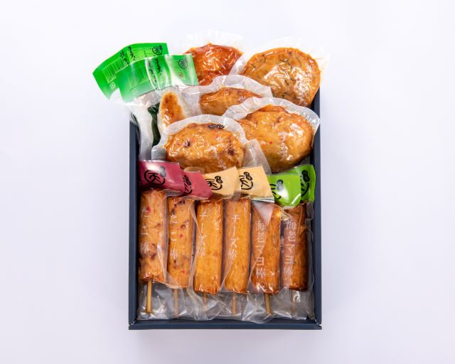 【ふるさと納税】1318　まる天　藍　　たこ棒 チーズ棒 エビマヨ 海老マヨ棒 たこ天 いか天 海老ねぎ天 ぴり辛いか天 焼きかまぼこ 個包装 真空パック 総菜 伊勢志摩 おかず 練り物