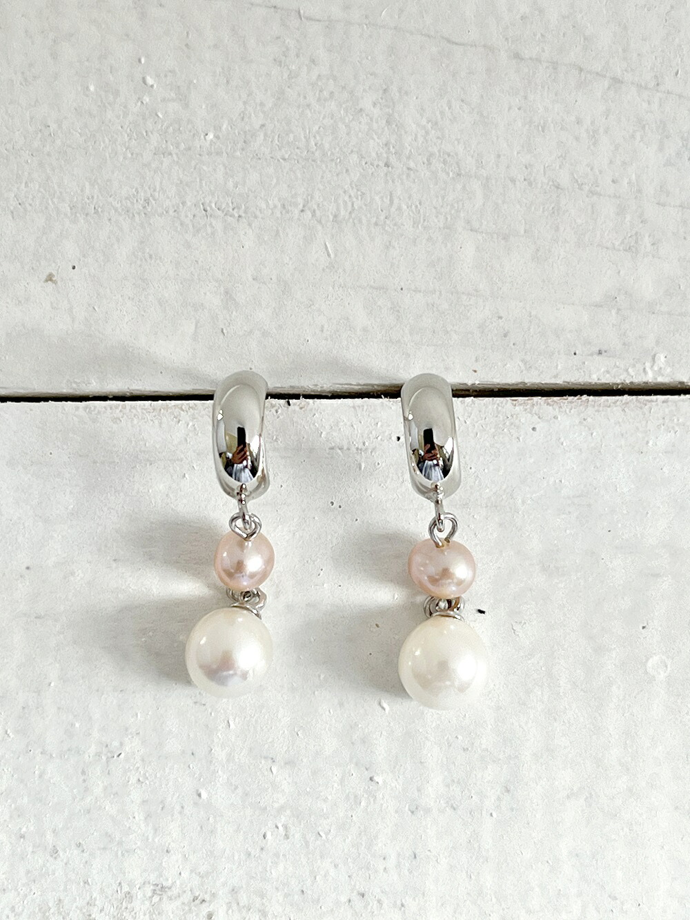【ふるさと納税】1368 二見結ひ シルバーピアス(あこや真珠6.0mm、淡水真珠4.0mm)17 シルバー 二見 夫婦岩 あこや真珠 ギフト プレゼント 普段使い|三重県伊勢市
