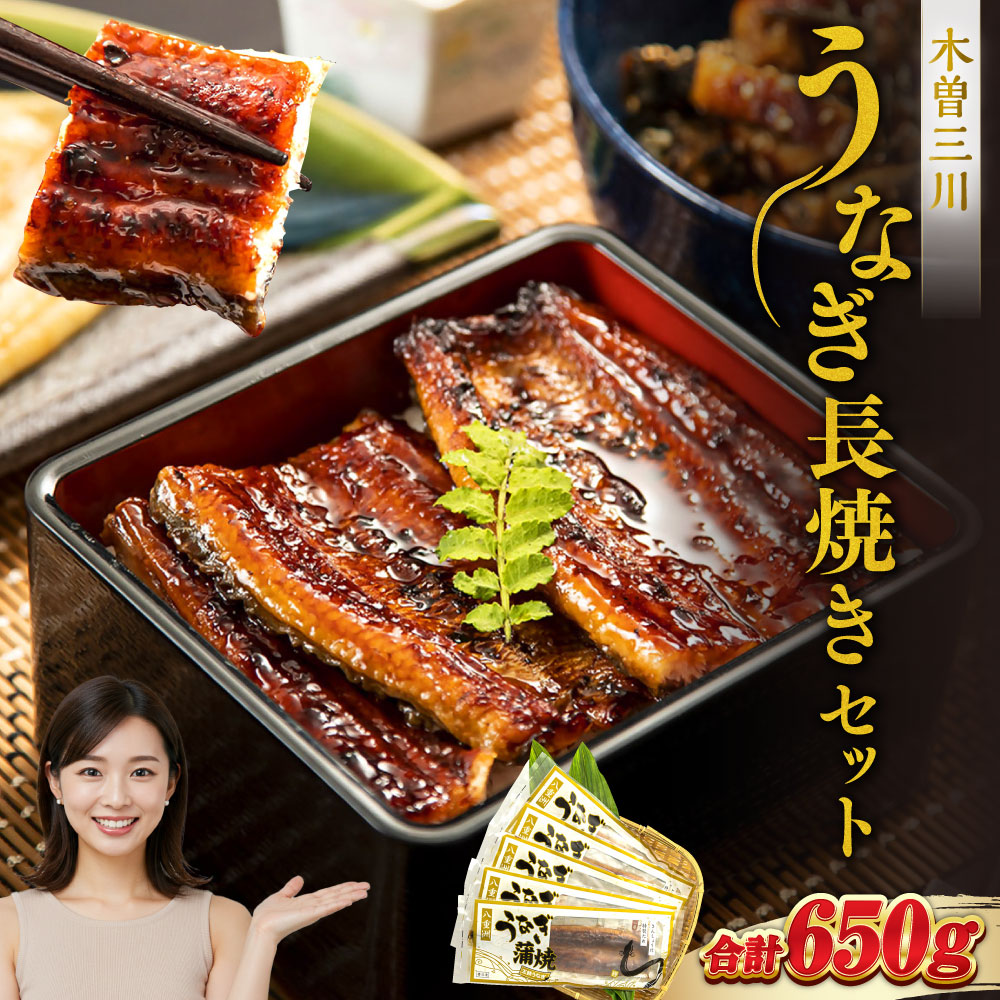 【ふるさと納税】 王鉄興業 木曽三川 うなぎ長焼きセット 130g×5枚 合計650g 鰻 うなぎ ウナギ 蒲焼 かば焼 うな重 うな丼 うなぎの蒲焼 たれ タレ 土用の丑 ひつまぶし 真空パック 冷凍 国産 日本産 小分け パック 厳選 お祝い用 ギフト お取り寄せ 贈答用 桑名市 送料無料