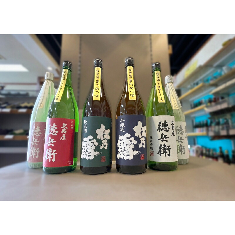 【ふるさと納税】ソムリエが推薦する大瓶 伊賀酒セット｜三重県名張市