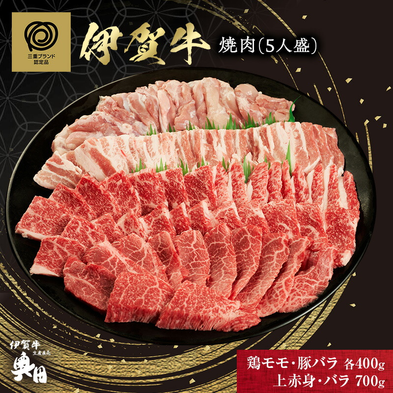 【ふるさと納税】BBQ　焼肉セット　5人盛
