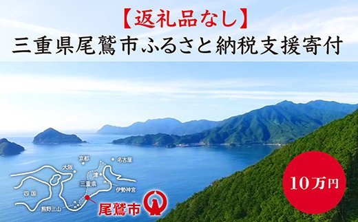 ふるさと納税 返礼品なし 1口 三重県尾鷲市への応援寄附金 フルーツ 果物 100 100 000円 三重県尾鷲市 Ow 4 1口 尾鷲市を応援してください