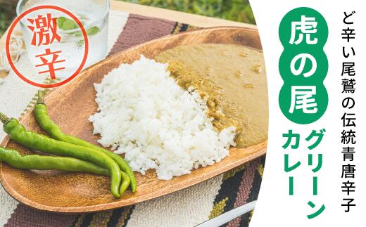 【ふるさと納税】虎の尾グリーンカレー ３食セット　MN-8