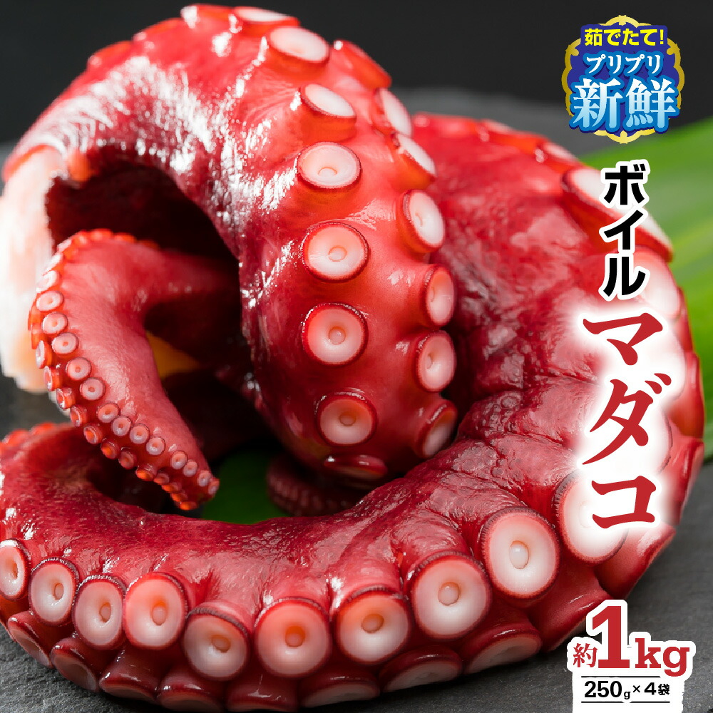 【楽天市場】【ふるさと納税】【冷蔵】ボイルマダコ 約1kg〈250 g×4袋〉小分けセット《到着日時指定必須商品》 小分け 旨味凝縮 ふっくら やわらか 新鮮 真だこ たこ タコ 蛸 たこ 刺身 タコから揚げ タコの唐揚げ たこ焼き タコ焼き 酢だこ 肴 簡単 人気|解凍不要・すぐ使える MT-8:三重県尾鷲市