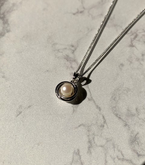 ふるさと納税 鳥羽市 あこや真珠ペンダントネックレス(18金製) V-15あこや真珠ペンダントネックレス - 三重県鳥羽市｜ふるさと