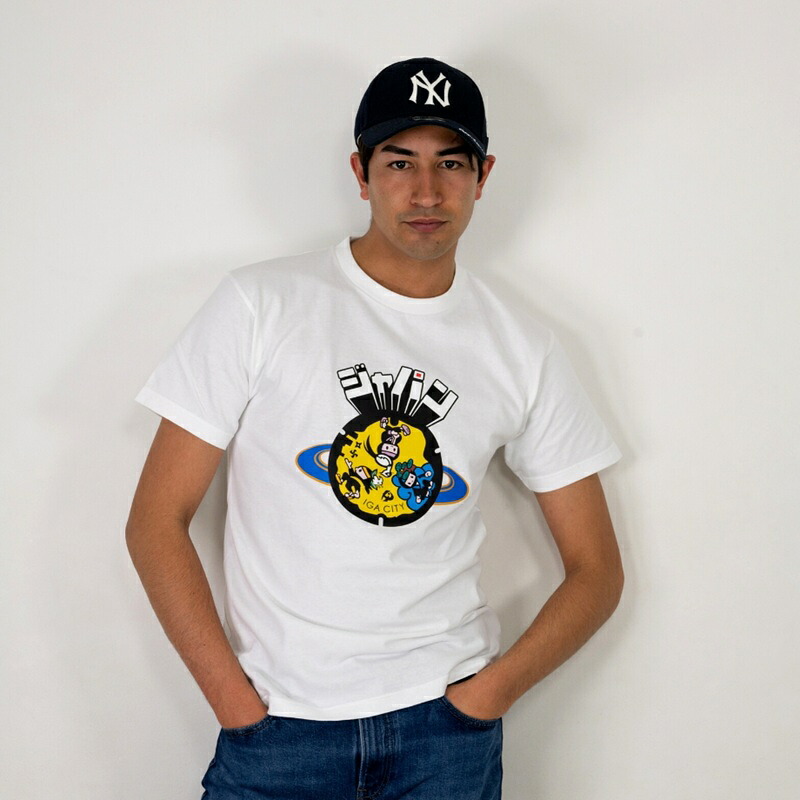 【ふるさと納税】伊賀市 マンホールTシャツ 白【サイズをお選びください】