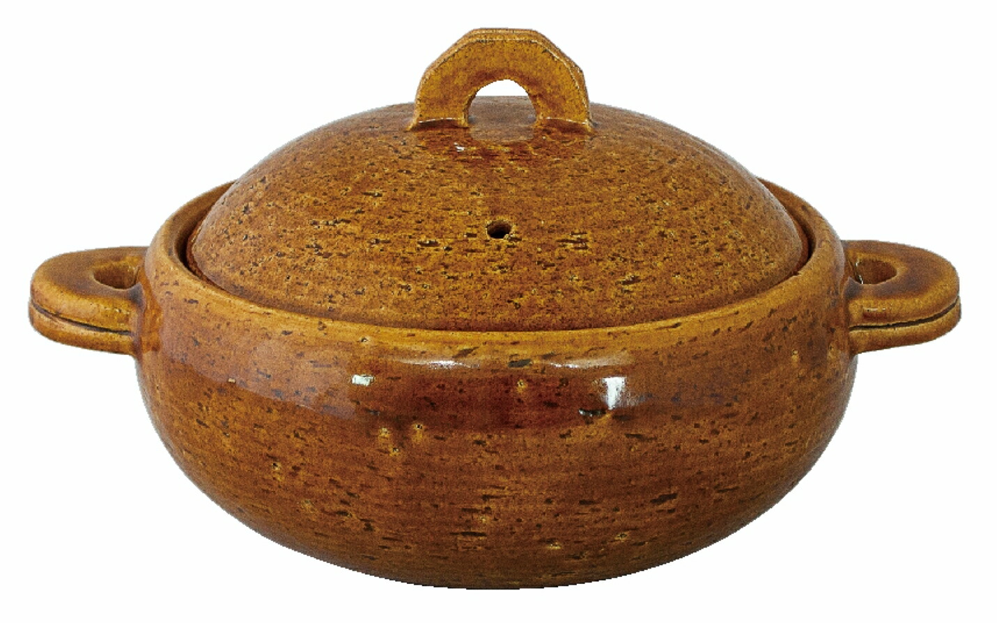 【ふるさと納税】 伊賀焼 IH相応うヘルシー蒸し鍋「鈴」カルメ焼（2～4人用） 【堅苦しさ押さえる】