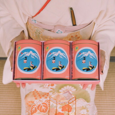 【ふるさと納税】湯の花せんべいハートAR缶3缶セット_ せんべい 煎餅 和菓子 スイーツ 菓子 詰め合わせ 三重県 菰野町 美味しい 人気 おすすめ ギフト 送料無料 【1269628】