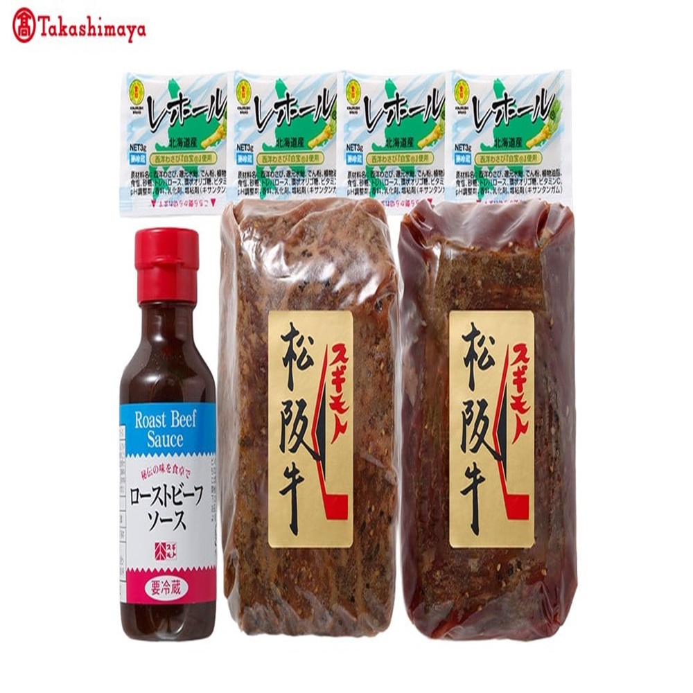【ふるさと納税】【高島屋選定品】＜お肉の専門店スギモト＞松阪牛ローストビーフ（モモ肉）TSY-210　　モモ肉ローストビーフ２００ｇ・２個 TSY-03-10｜三重県多気町