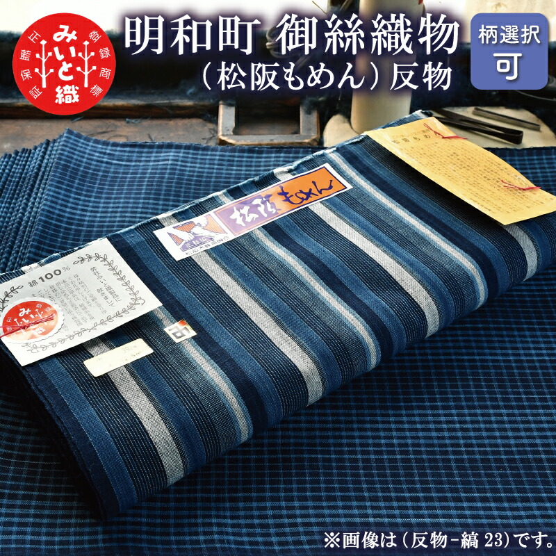 松阪もめん　松阪木綿　正藍染　反物③ 000000000330_mlAuBZW.jpg