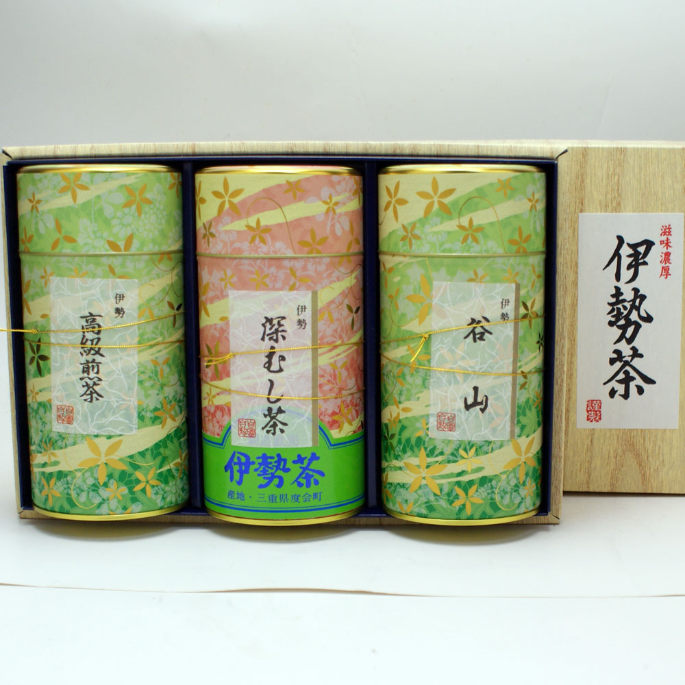 【ふるさと納税】高級 伊勢茶セット No.2200/丸中製茶 高級煎茶 深むし 谷山 お茶 TEA わたらい茶 伊勢志摩|三重県度会町