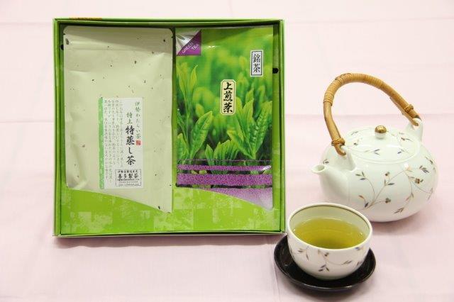 ふるさと納税 A 1 伊勢茶産地 わたらい茶 の 特上かぶせ茶と深蒸し茶 のセット Cdm Co Mz