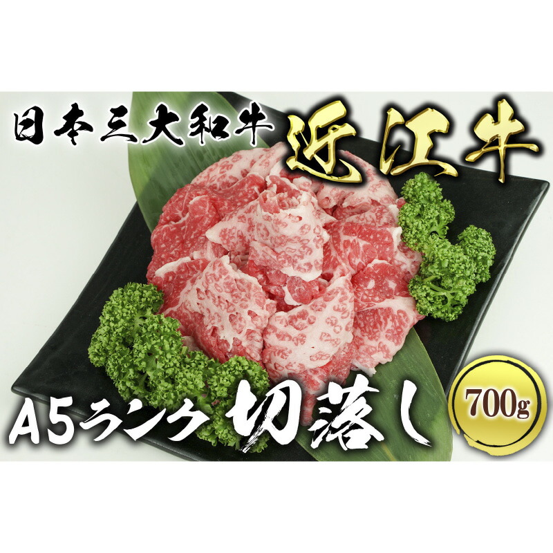 【ふるさと納税】 肉のげんさん 近江牛A5ランク切落し700g【 近江牛 牛肉 切り落とし 鮮度 国産 滋賀県 和牛 プレゼント 贈答 送料無料 】