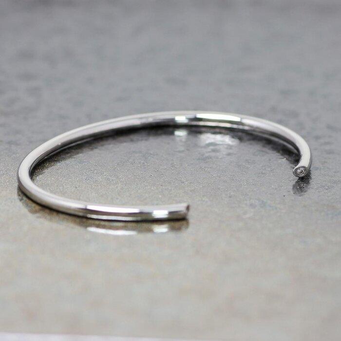 SV950\"Tsuchime Matte\" シルバー バングル☆ Silver Bangle -Tsuchime Matte- シルバー バングル – yuzen