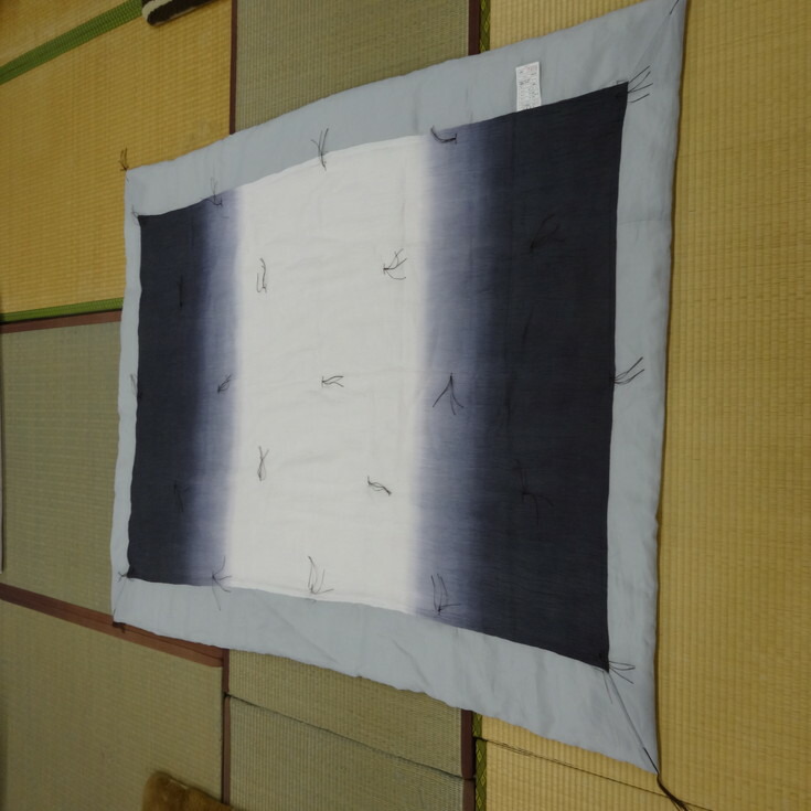 【ふるさと納税】近江本麻布団 掛けふとん 日本製 思い掛けずんの木綿セ 御中元 お中元