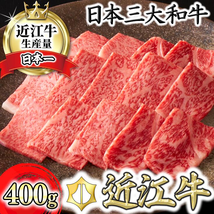 【ふるさと納税】カネ吉山本 近江牛[吟] 焼肉用 サーロイン 400g 4等級以上 牛肉 国産 冷凍