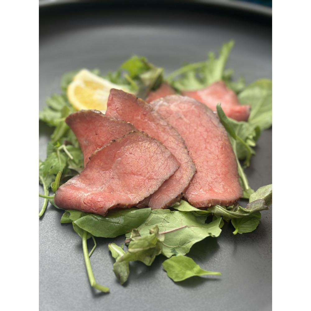 【ふるさと納税】牛肉 近江牛 ローストビーフ ブロック 200g （ 200g &times; 1パック ） ソース付 | 草津市 精肉専門店 人気 おすすめ 牛肉 和牛 赤身肉 ブロック肉 ソース付き 洋食 グルメ 国産肉 ギフト 贈答用 お取り寄せ 通販 送料無料 ｜滋賀県草津市 15,000円