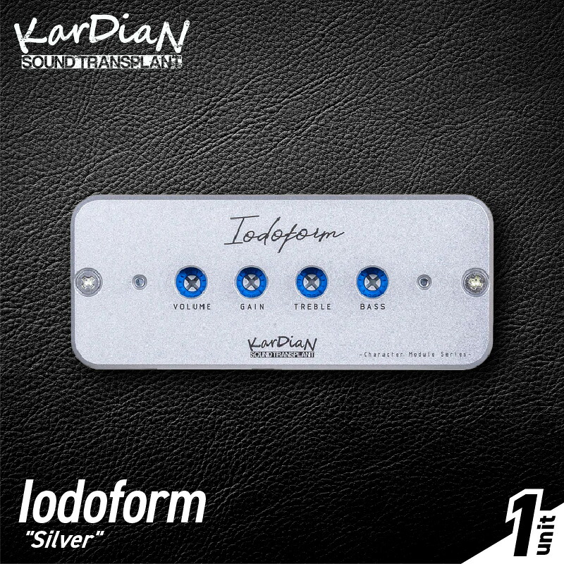 【ふるさと納税】Iodoform Silver ヨードホルム キャラクターモジュール エフェクティブ ブルース ジャズマン ハードロック 2EQ イコライジング ノイズレスサウンド エフェクター エレキ ギター ベース 楽器 アクセサリ 音響機材 お取り寄せ 滋賀県 守山市 送料無料｜滋賀県守山市