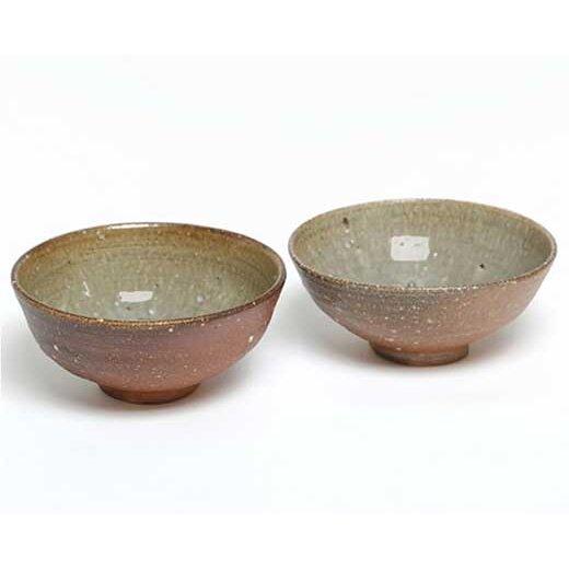 【ふるさと納税】信楽焼 焼締+淡海釉麺鉢 二個組 (171387-40036870)|滋賀県甲賀市