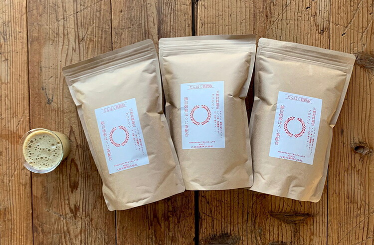 【ふるさと納税】滋賀県産【お茶屋がつくる ほうじ茶プロテイン】900g×3 （約3ヶ月分） シェイカーなし
