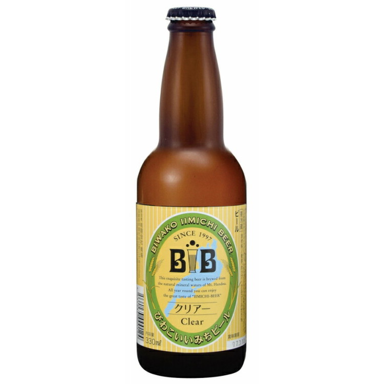 【ふるさと納税】麦酒発祥の地水口で生まれた地ビール びわこいいみちビール クリアー 6本