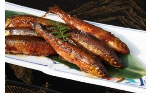 天然ホンモロコの甘露煮
