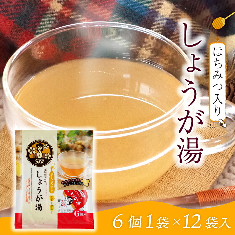 【ふるさと納税】 しょうが湯ポーション 12袋入り ポーション 個包装 ティー 生姜 ショウガ しょうが 茶 ジンジャー セット 12,000円