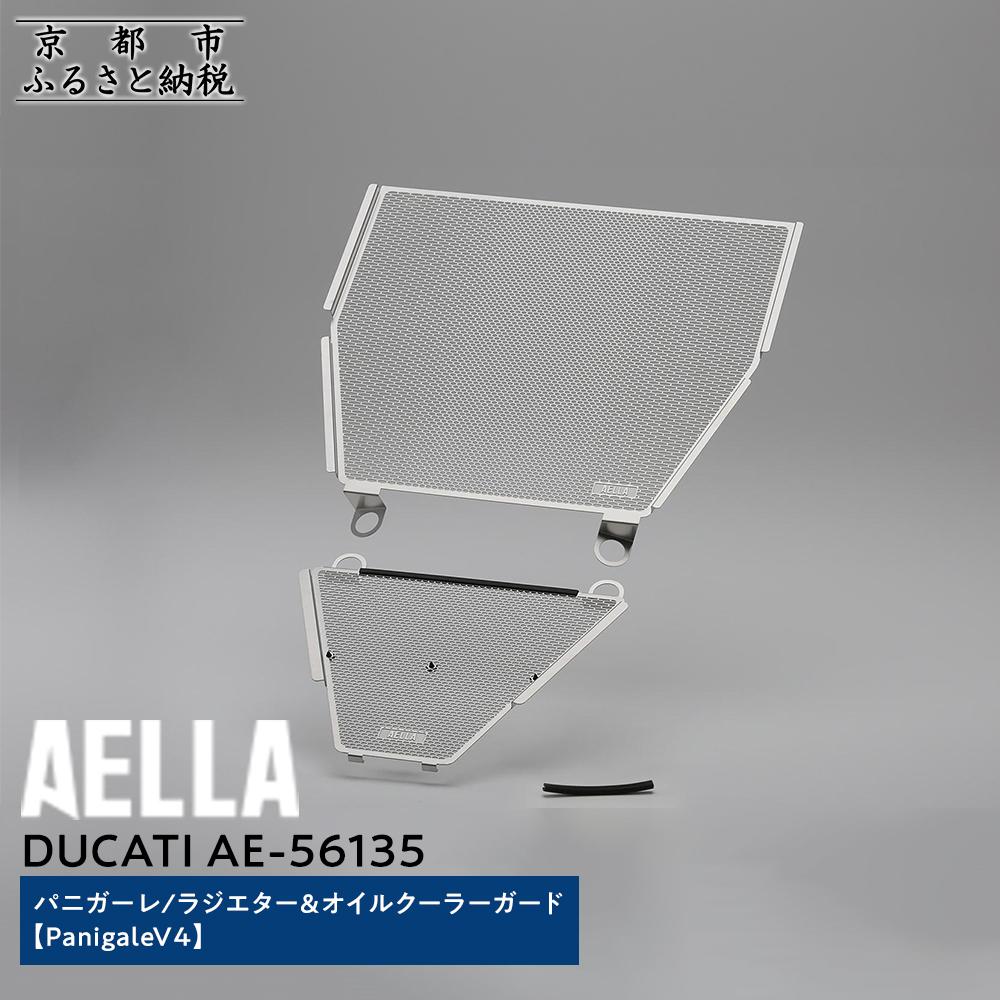 【ふるさと納税】【AELLA】DUCATI パニガーレ｜ラジエター＆オイルクーラーガード (PanigaleV4) AE-56135 ［ 京都 バイク カスタム パーツ 人気 おすすめ ツーリング ライダー バイカー メーカー ギア ドゥカティ お取り寄せ 通販 ふるさと納税 ］ 77,000円