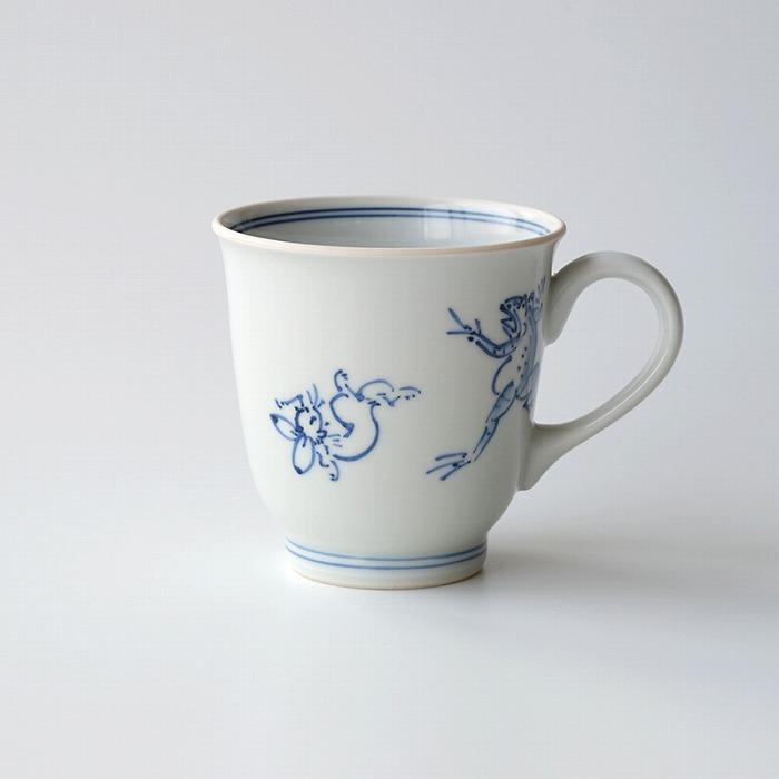 楽天市場】【ふるさと納税】【たち吉】鳥獣戯画 湯呑 染付 : 京都府京都市