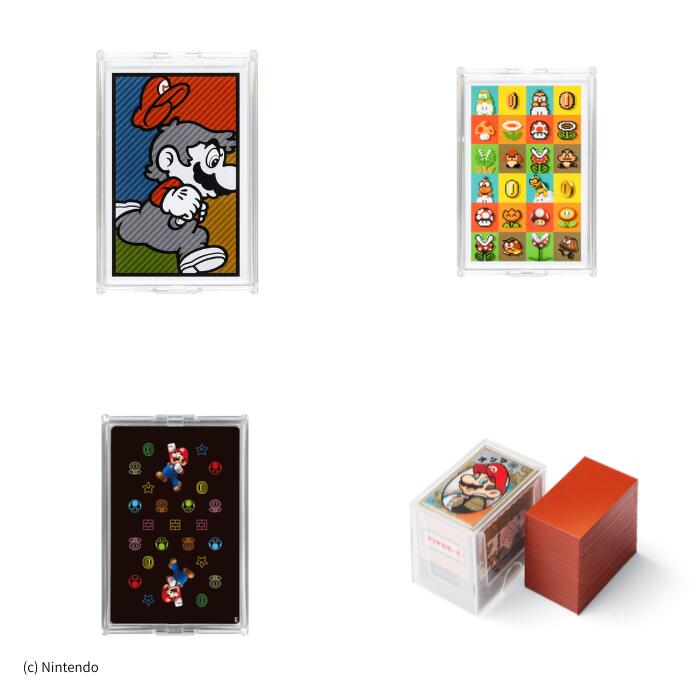 楽天市場】【ふるさと納税】マリオトランプNo.3(ネオン)+マリオ花札赤