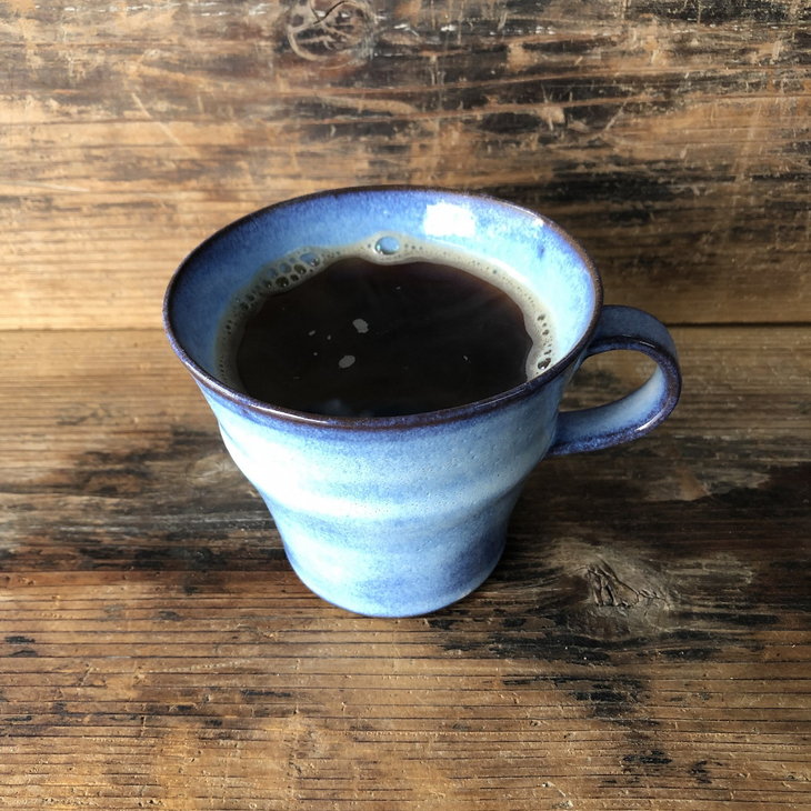 【ふるさと納税】龍善ブルー マグカップ ライン 9,230円