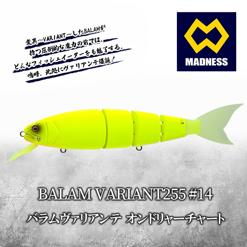バラム ヴァリアンテ255 リアルハス BALAM VARIANT BALAM VARIANT 255 | MADNESS JAPAN【公式】