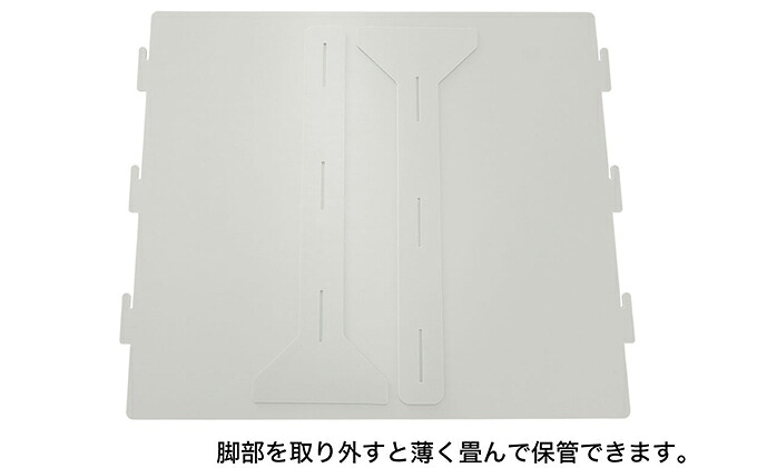 品質が完璧 【ふるさと納税】卓上簡易パーテーション（白）4set入り 