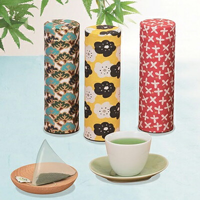 【ふるさと納税】SOU・SOU3種ティーバッグ茶缶（各10袋入）〈お茶 茶 煎茶 緑茶 宇治抹茶 抹茶 玄米茶 ほうじ茶 ティーバッグ ティーパック コラボ 茶筒 茶缶 飲料 工芸品 加工食品〉 飲料類