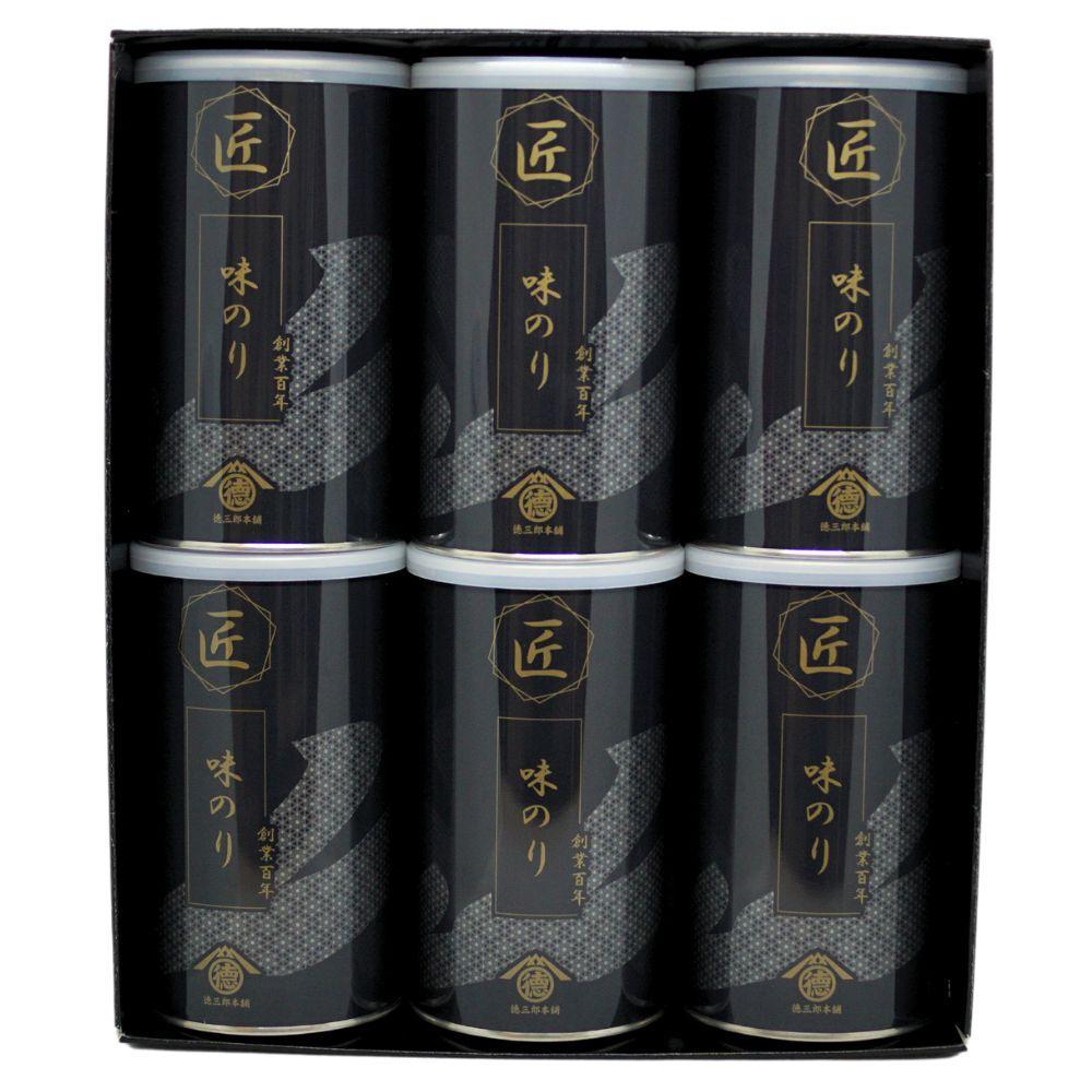 【ふるさと納税】山徳　味のり　匠6缶入