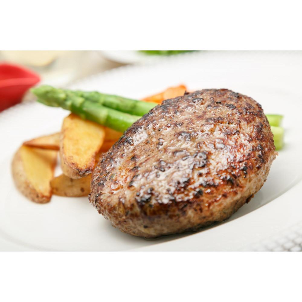 【ふるさと納税】落合務監修 香味野菜と牛肉100％のハンバーグ130g×8個 | 食品 おかず 加工食品 洋食 人気 おすすめ 送料無料