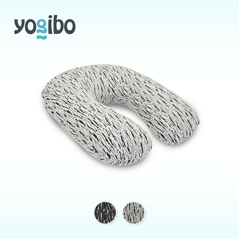 【ふるさと納税】ビーズクッション ヨギボー ラックス サポート 選べる2色 Yogibo Luxe Support 授乳クッション 高級 ベロア なめらか U字型 洗えるカバー マタニティ プレゼント おしゃれ 結婚祝い 誕生日　お届け：入金確認後、約1ヶ月～2か月お時間を頂く場合があります｜大阪府岸和田市