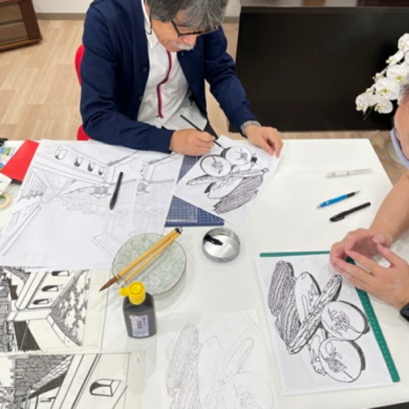 楽天市場】【ふるさと納税】宮沢賢治 自筆水彩画「日輪と山」額 《精密