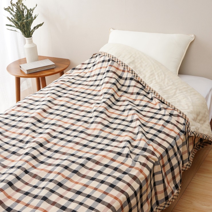 楽天市場】ダックス DAKS リバーシブル綿毛布（毛羽部分）（DK530100