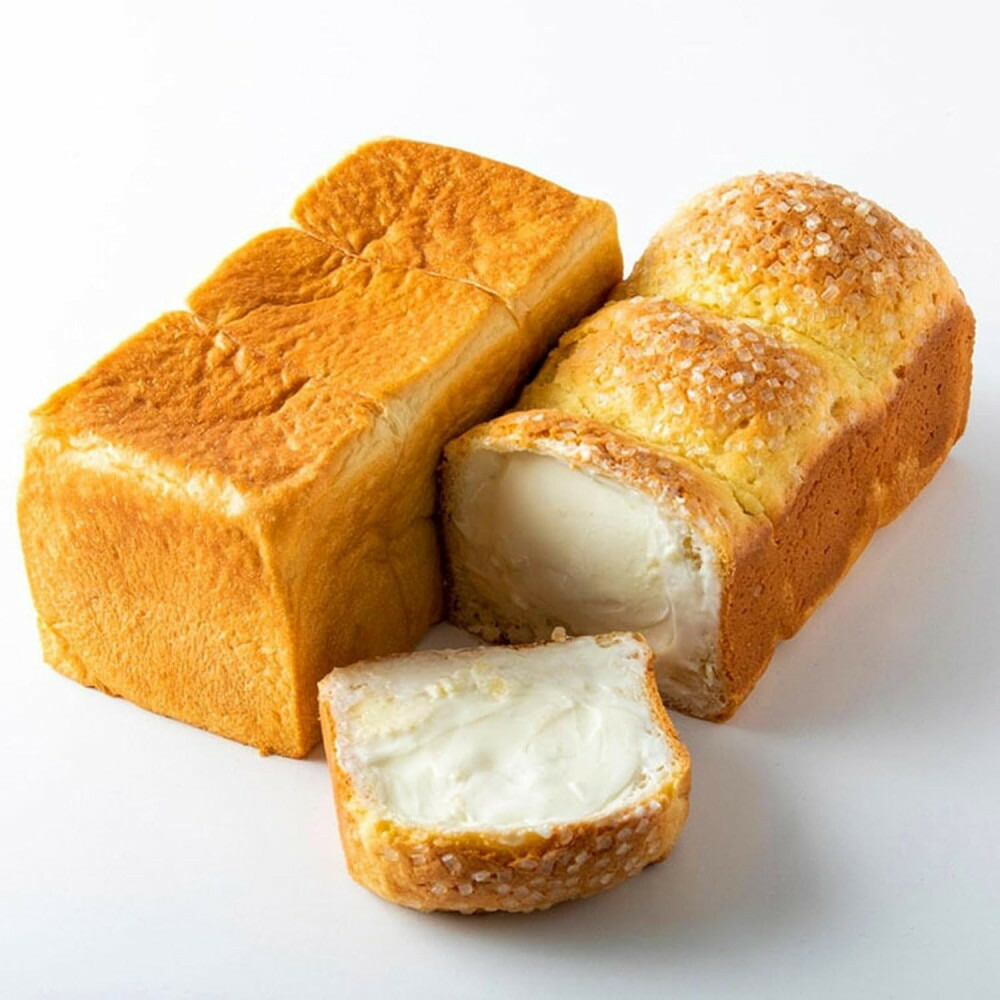 【ふるさと納税】高級食パン 高級金賞食パン2種2本セット(角型/チーズ)|大阪府貝塚市
