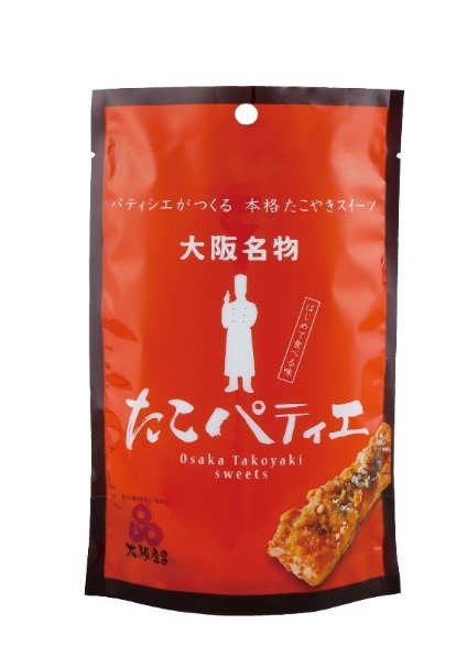 【ふるさと納税】A345 大阪名物 たこパティエ ６本入り×８袋【焼菓子 お菓子 焼き菓子 お土産 お取り寄せ 個包装 48本 たこ焼き 瓢月堂 大阪府 八尾】
