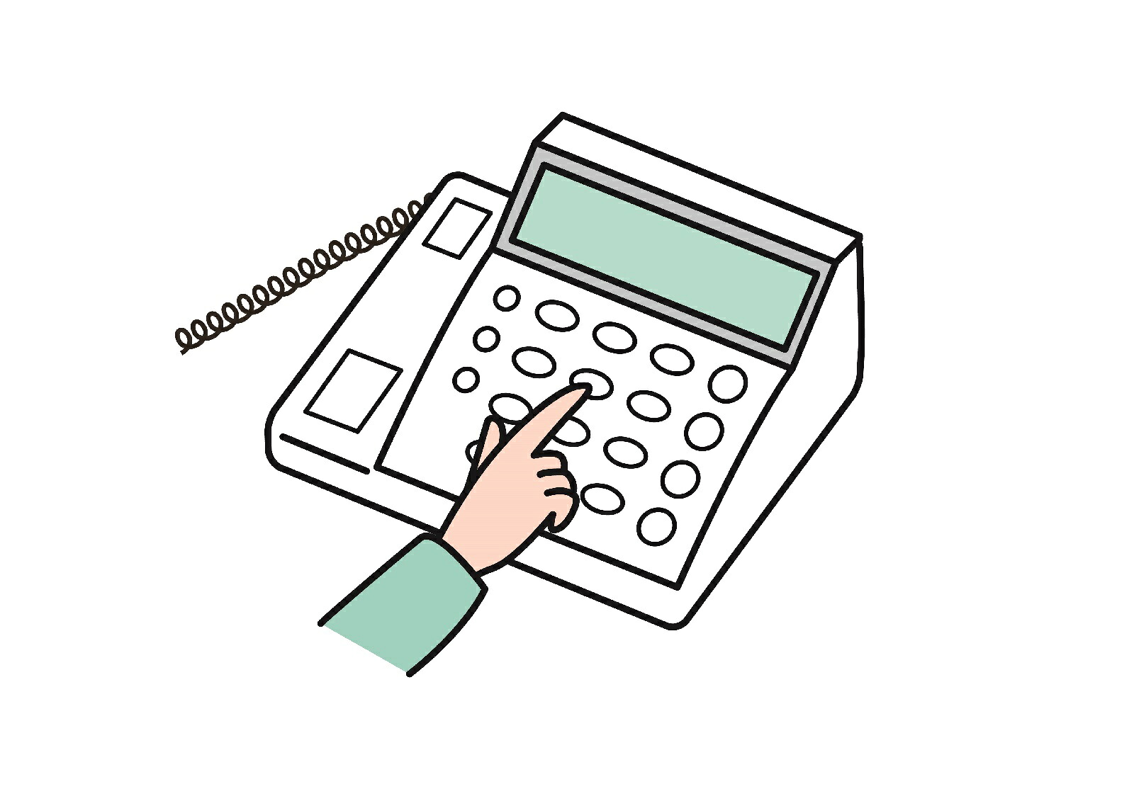 【ふるさと納税】郵便局のみまもりサービス「みまもりでんわサービス(3か月間)【携帯電話】」