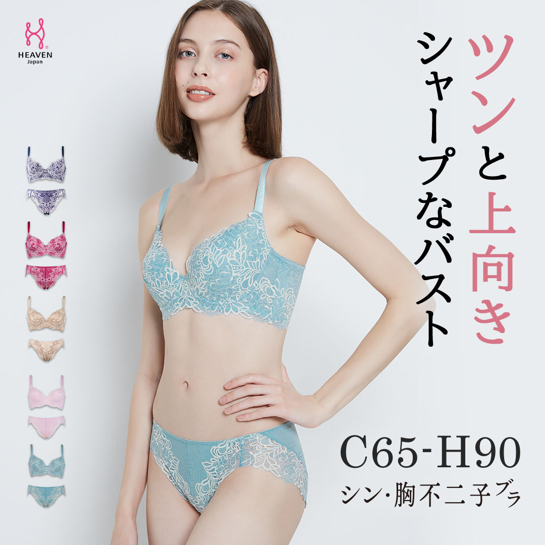 【ふるさと納税】シン・胸不二子ブラ ブラ・ショーツSET CDEFGHカップ | 　30代・40代のデコルテの悩みに着目した大人の盛りブラでふっくらバストを実現 | 育乳 バストアップブラ バストアップ ブラ 脇肉 脇高 背中 着やせ 脇肉ブラ かわいい 補正ブラジャー 脇肉ブラジャー