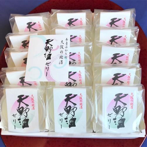 【ふるさと納税】秀吉ゆかりの酒　天野酒ゼリー15個入り｜大阪府河内長野市 10,080円