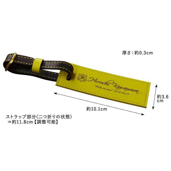 人気の プレゼント 小物 ゴルフ用品 ゴルフグッズ タグ マーカー グッズ ゴルフ 大阪 大東市 レクタングル型ネイビーブルー ふるさと納税 ゴルフマーカー ゴールド ２色使い本革バッグタグセット ギフト オリジナル 定番 旅行用 ばっぐたぐ おしゃれ 名入れ