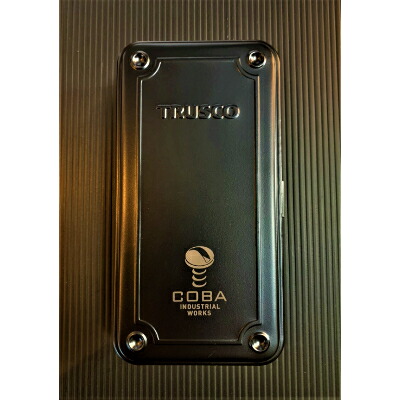 【ふるさと納税】COBA(64)TRUSCO BOX(黒いこと・螺子釘ロゴタイプ)【1212498】