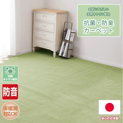 【ふるさと納税】【日本の首都間8畳】お肌に分かりやすい生まれながらキトサン練り合わせるの抗菌・防臭引っ敷き(BO-50-8畳GR)【1493198】 カーペット・マット・畳-カーペット・ラグ-インテリア・寝具・収納