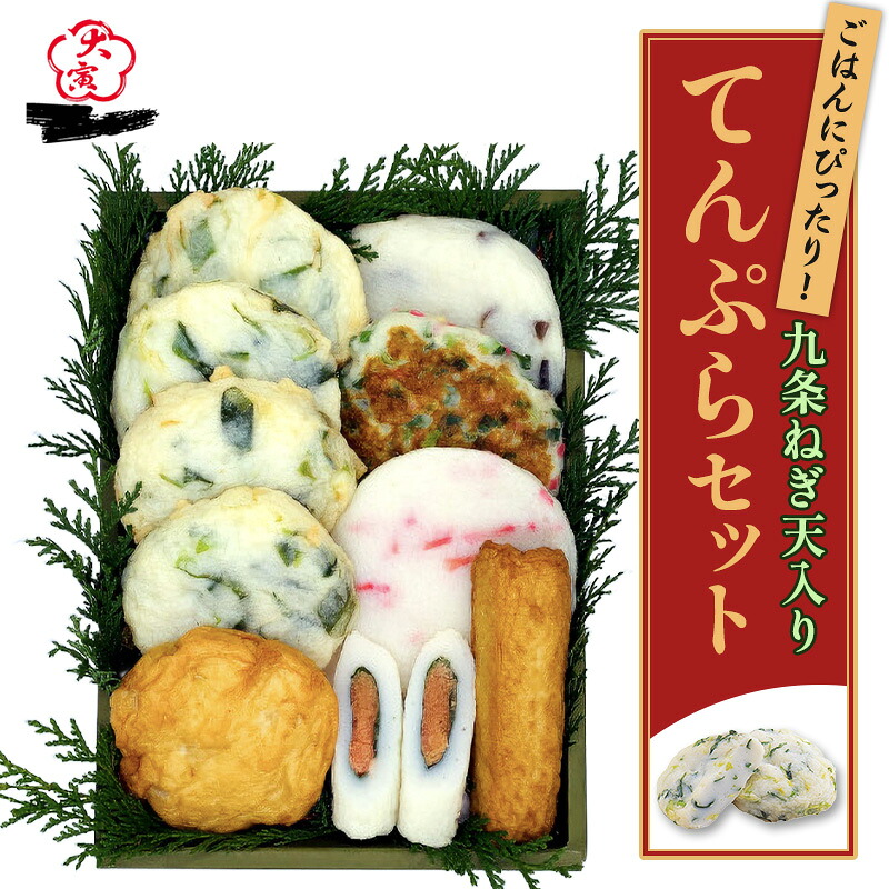 【ふるさと納税】練り物 九条ねぎ天入り ごはんにぴったり 天ぷら 詰め合わせ セット さつま揚げ すり身 揚げ蒲鉾 ねぎ天 九条ねぎ 惣菜 おかず おつまみ つまみ 小腹 おやつ ごはんのお供 魚肉 魚 海産物 海の幸 魚介 魚介類 冷蔵 冷蔵配送 大阪 大阪府 柏原市